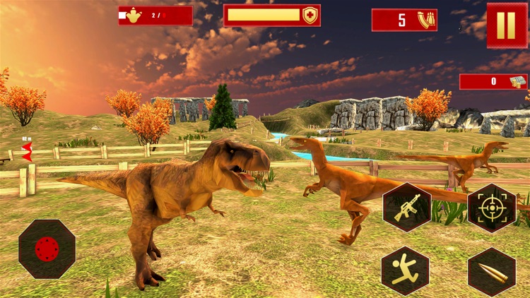 Wild Deadly Dino Hunting Games screenshot-3