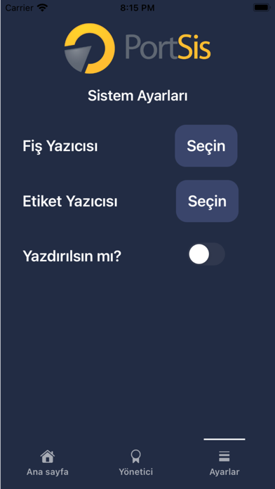 Halı Yıkama Programı Screenshot