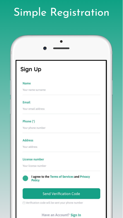 Halalcart Driver Screenshot