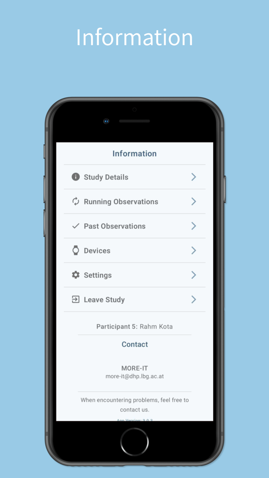 #4. MORE-App (iOS) Podle: Ludwig Boltzmann Institut