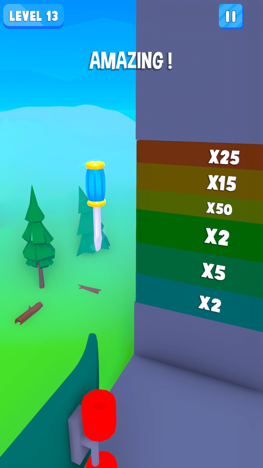 #4. Flip & Screw (iOS) Podle: Dumbbell Games Yazilim Anonim Sirketi