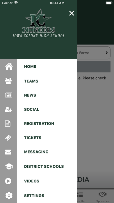 Alvin ISD Athletics Screenshot