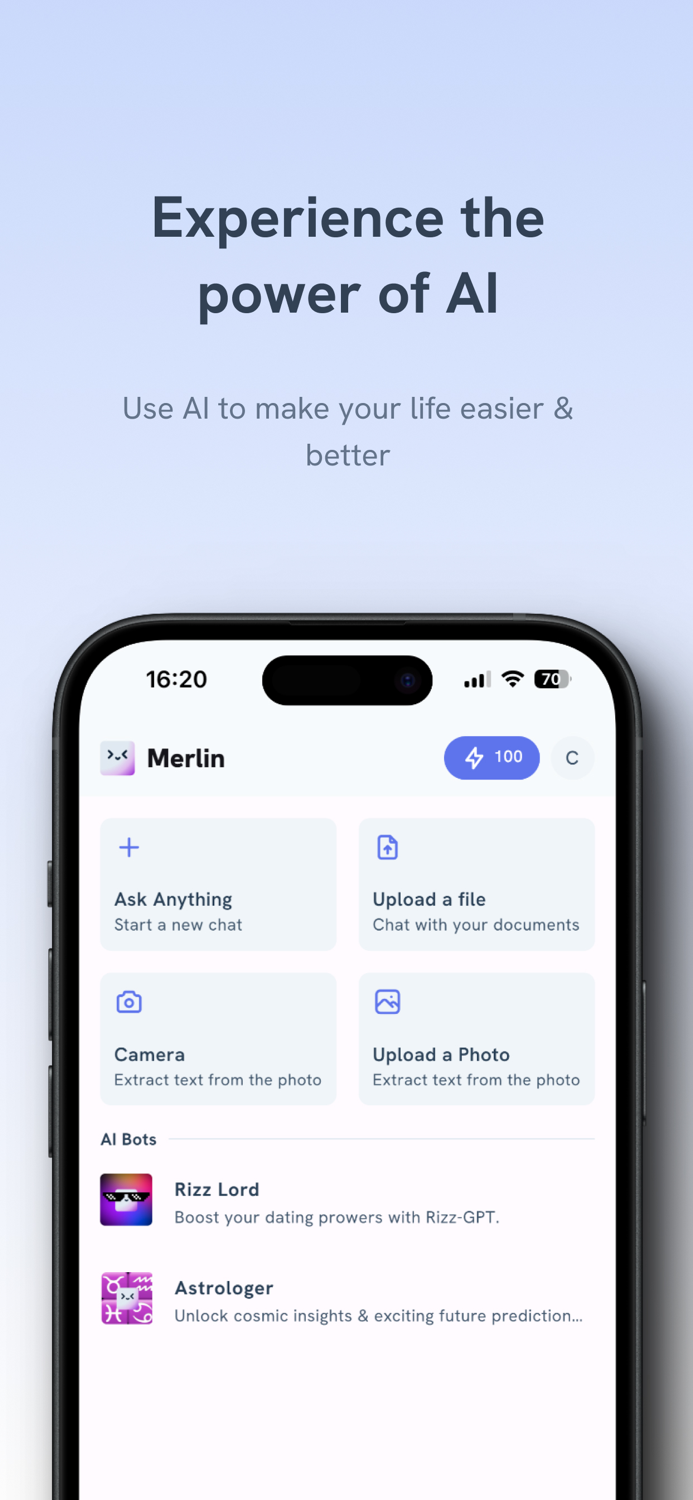 Merlin AI - Ask Anything