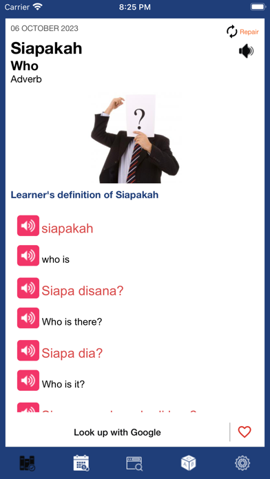 Malaysian Word of the Day Screenshot