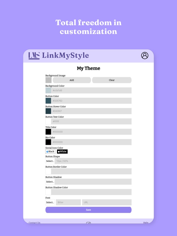 LinkMyStyle iPad screenshot 4 - Social Networking app