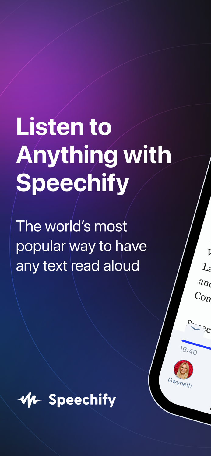Speechify Text to Speech Audio