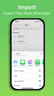 anyzip - unzip & unrar files iphone screenshot 3
