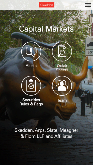 Skadden Capital Markets Screenshot