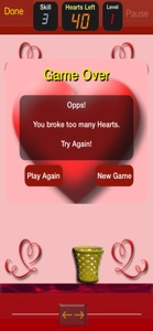 Falling Hearts screenshot #2 for iPhone