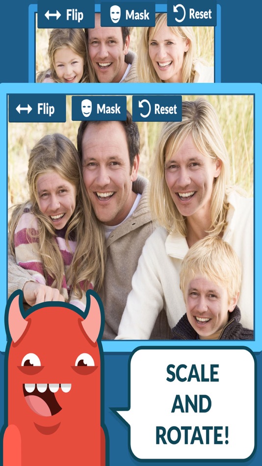 #3. InYourFace Multiple Face Clone (iOS) 由: Fragranze Apps Limited
