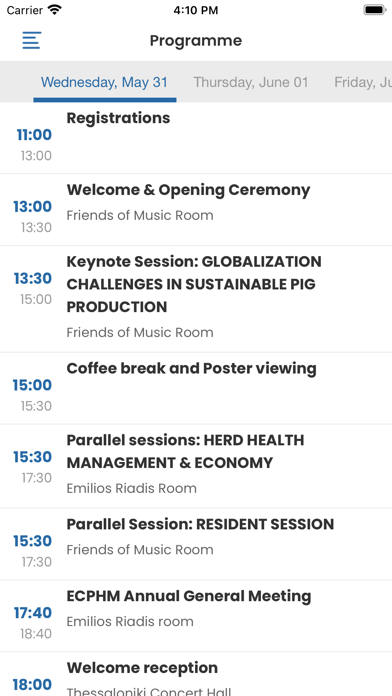 ESPHM 2023 Screenshot