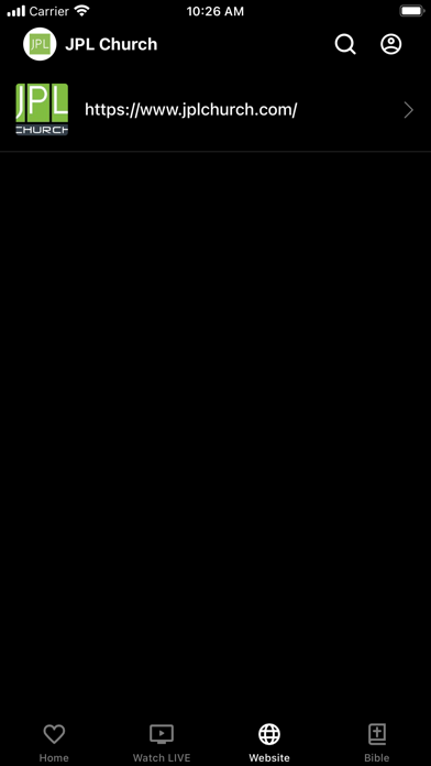 JPL Church Screenshot