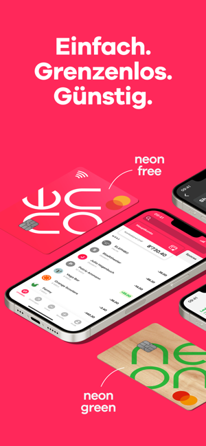 ‎neon – deine Konto-App Screenshot