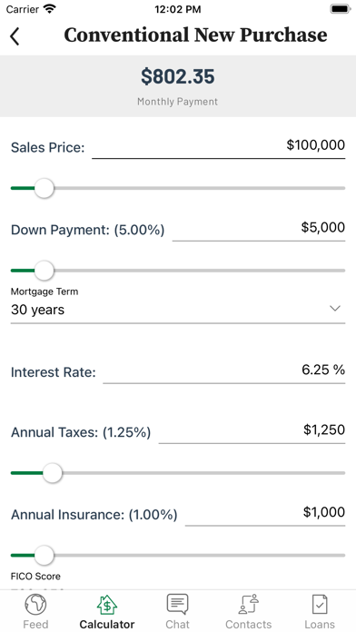 Union Bank Mortgage Screenshot