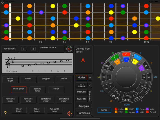 Screenshot #4 pour Guitar Scales in Colours