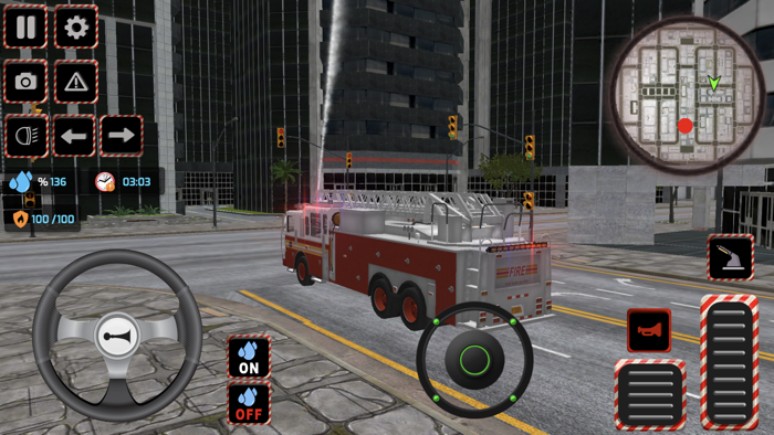 Fire Fighting Truck Simulator