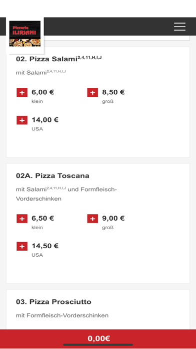 Pizzeria Iliriani Screenshot