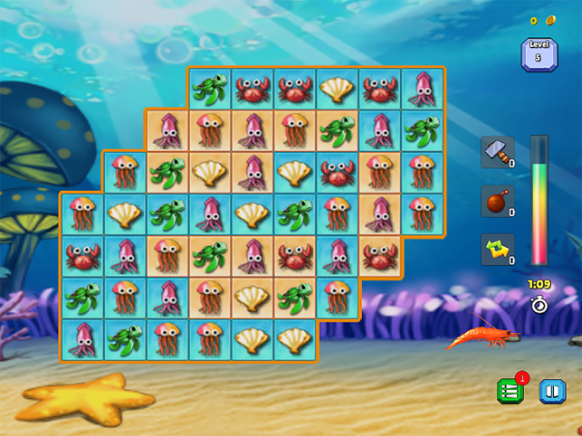 ‎Sea Match3 - New Match 3 Games Screenshot