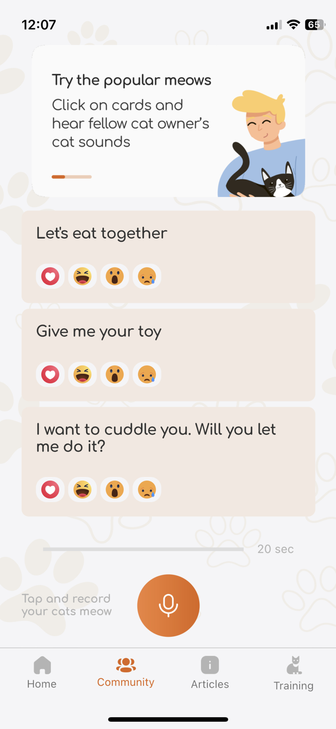 TalkToCat- Generate Cat Sounds