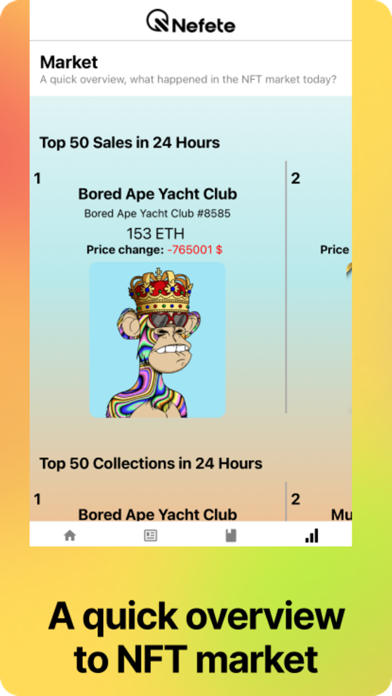 Nefete - NFT & metaverse Screenshot 4 - AppWisp.com Nefete - NFT & metaverse Screenshot 4 - AppWisp.com