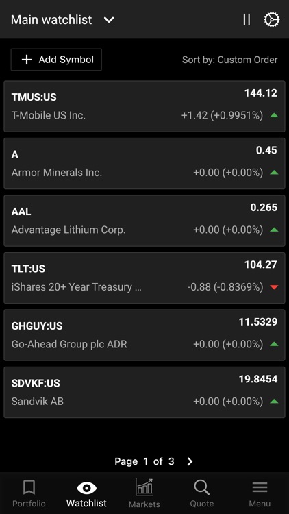 TSX InfoSuite Mobile screenshot-5