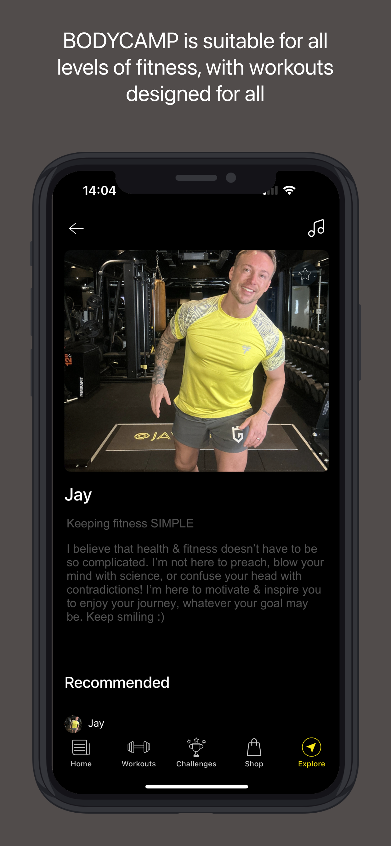 BODYCAMP by JayTrainz