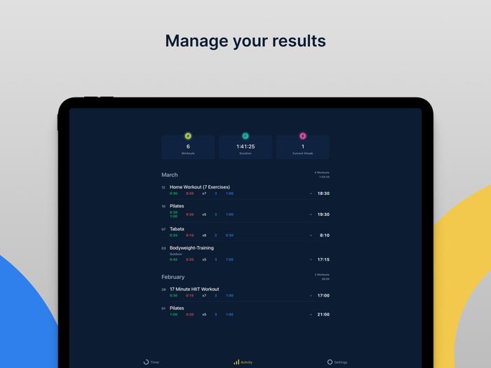 Interval Timer - HIIT and Tabata