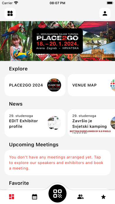 PLACE2GO fair Screenshot