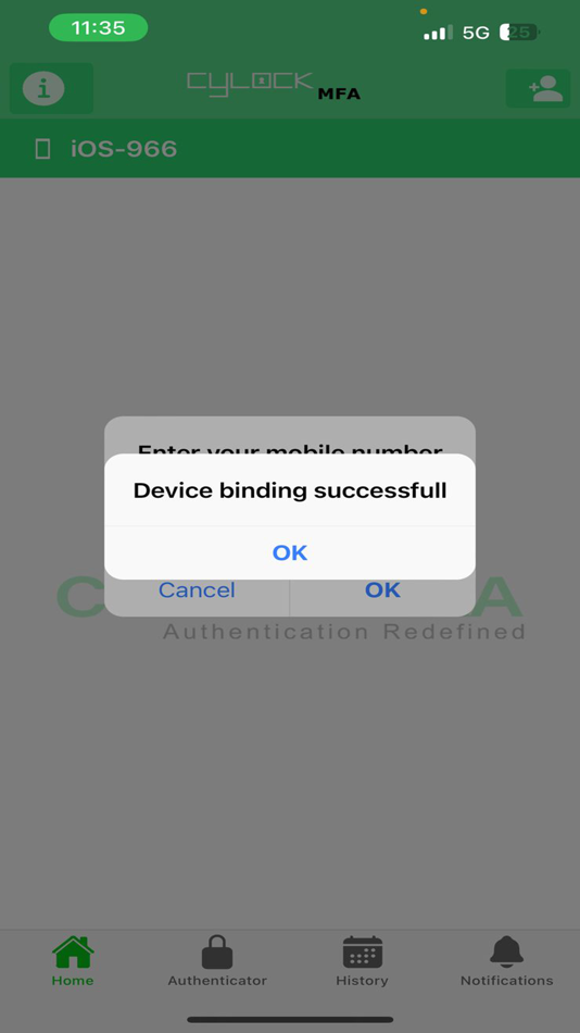 #3. CyLock MFA V2 (iOS) بواسطة: Calibsoft Technologies