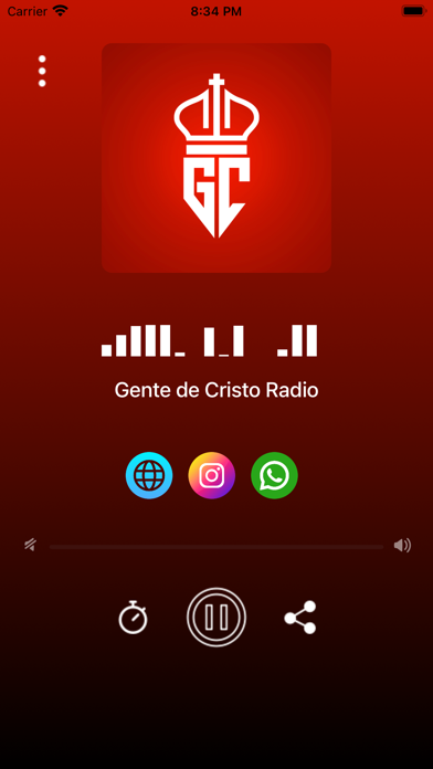 Gente de Cristo Radio Screenshot