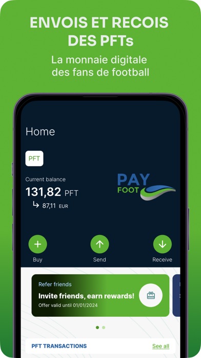 Payfoot Screenshot