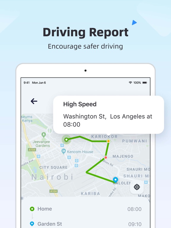 Geonection - Location Tracker iPad screenshot 7 - Social Networking app