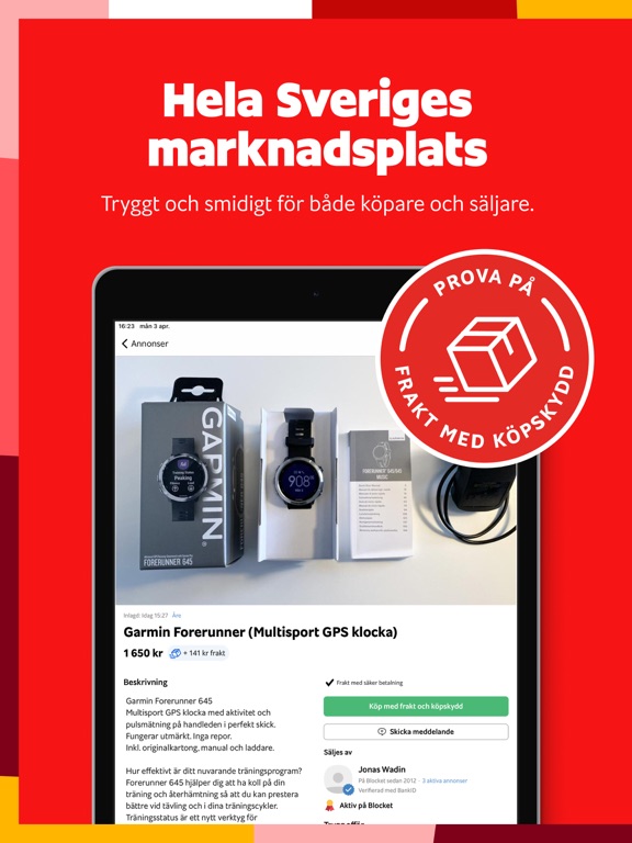 Screenshot #4 pour Blocket – köp & sälj begagnat