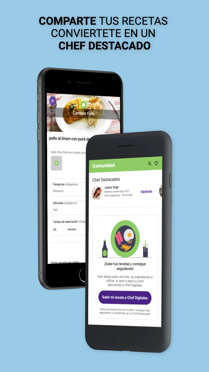 Chef Digitales recetas cocina