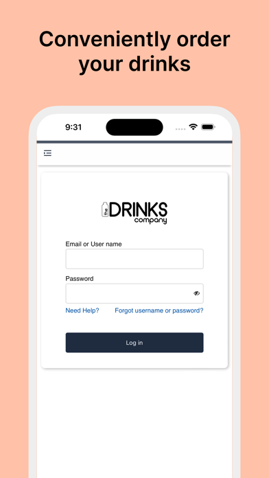 The Drinks Company Screenshot