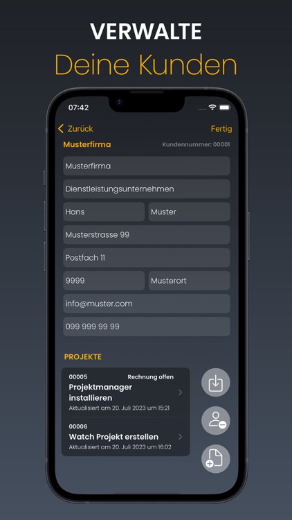 Projektmanager screenshot-4