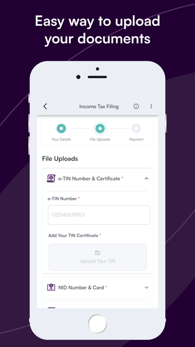 Shapla - Tax Filing Screenshot