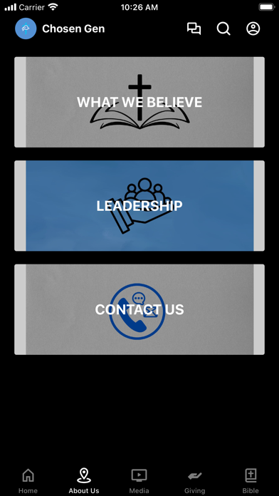 Chosen Generation Church -CGC iPhone screenshot 2 - Education app