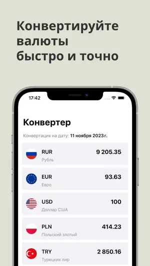 Курсы валют ЦБ screenshot 2