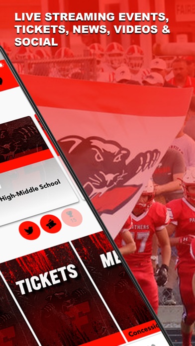 Fairbanks Athletic Department Screenshot