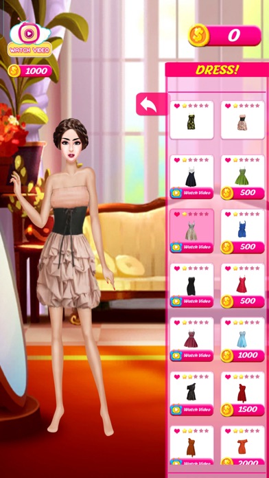 Princess Fashion Makeover Game Screenshot