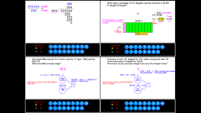 Screenshot #3 pour 6th Grade Math - Math Galaxy