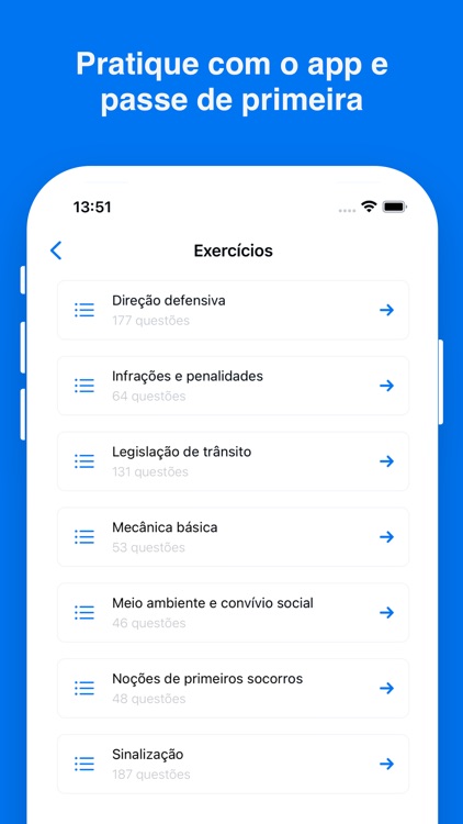 Simulados Detran screenshot-3