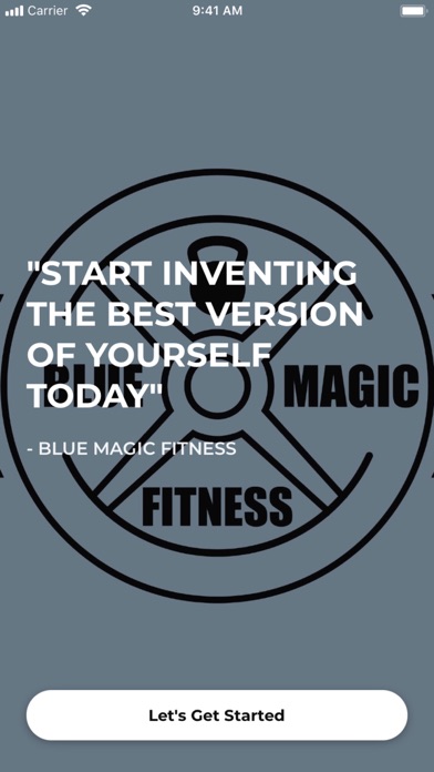 Blue Magic Fitness Screenshot