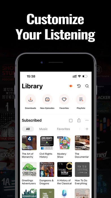 Podcast App & Player - Castbox Screenshot