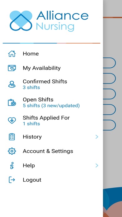 Alliance Nursing Screenshot