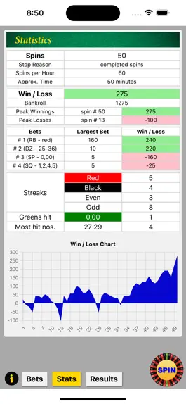 Game screenshot Roulette Strategy Simulator apk