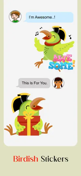 Game screenshot Birdish Stickers Animated apk