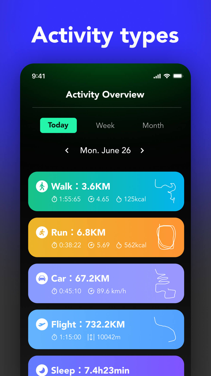 MoveX - Step and Run Tracker