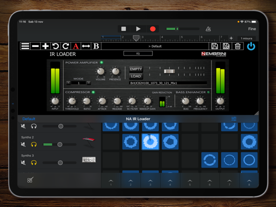 IR Loader iPad screenshot 3 - Music app